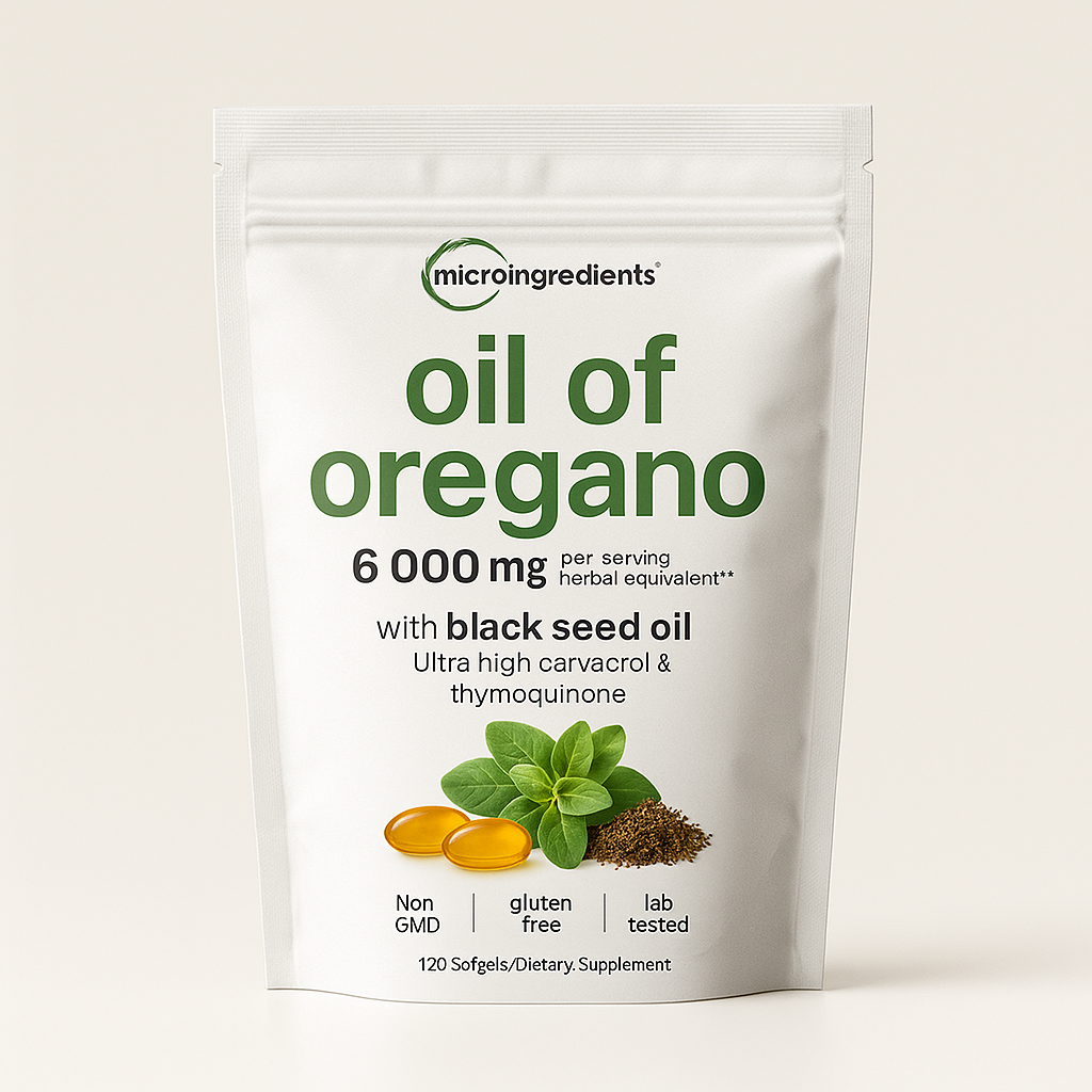 Aceite de orégano y semilla negra